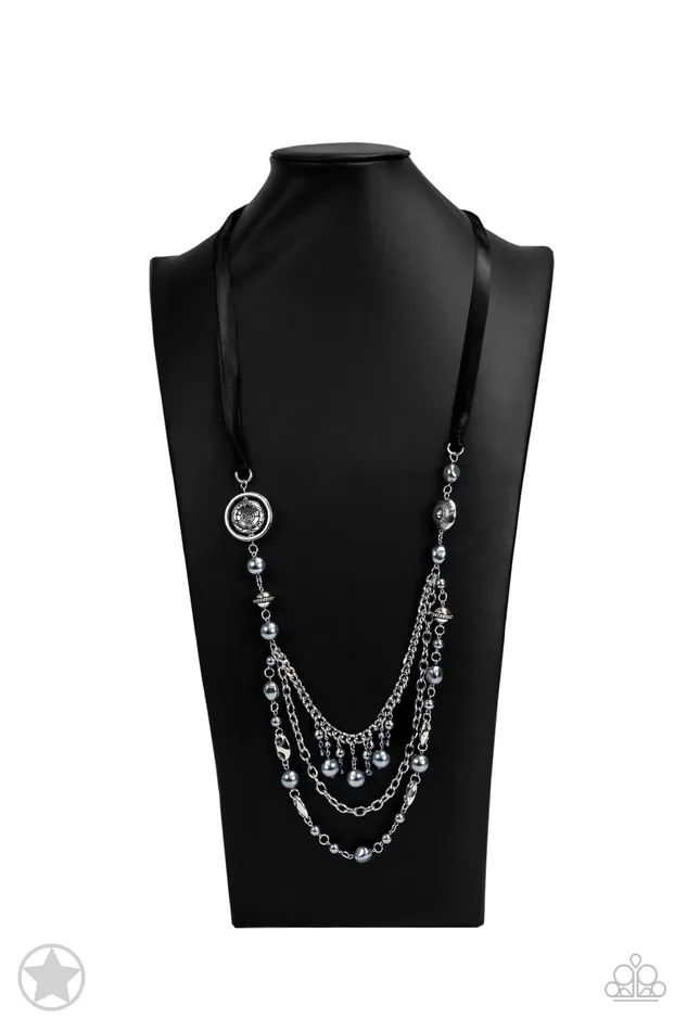 Necklaces | diannesjewelryshop Paparazzi All The Trimmings - Black Blockbuster Necklace