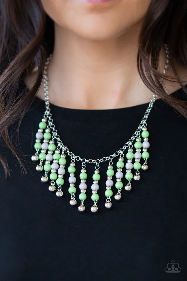 Necklaces diannesjewelryshop Paparazzi Your SUNDAES Best - Green Necklace