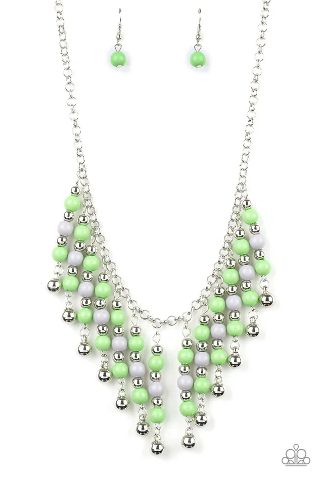 Necklaces | diannesjewelryshop Paparazzi Your SUNDAES Best - Green Necklace