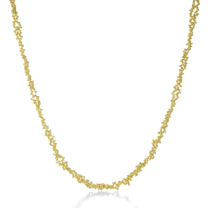 Necklaces John Iversen 18k Yellow Gold Seed Necklace