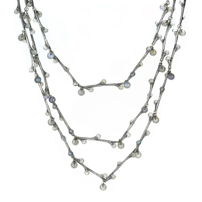 Necklaces John Iversen Willow Necklace with Labradorite