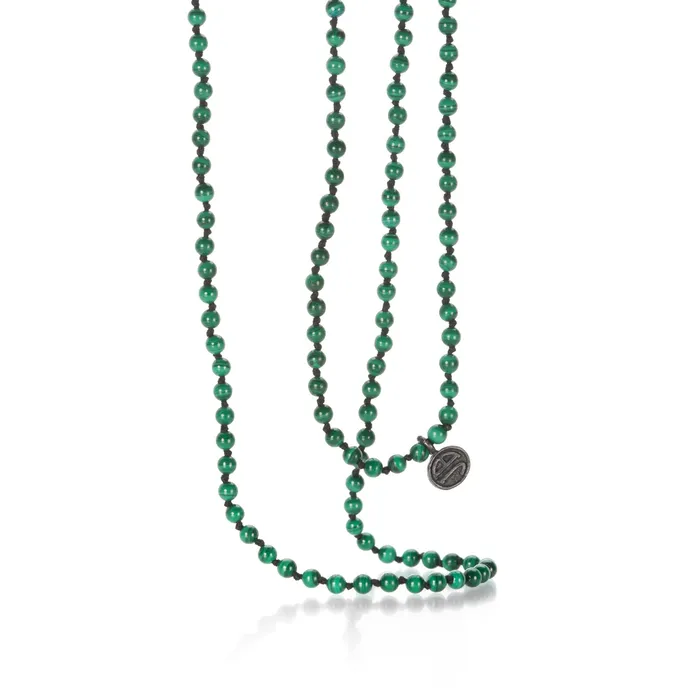 Necklaces Joseph Brooks 30 Smooth Malachite Necklace