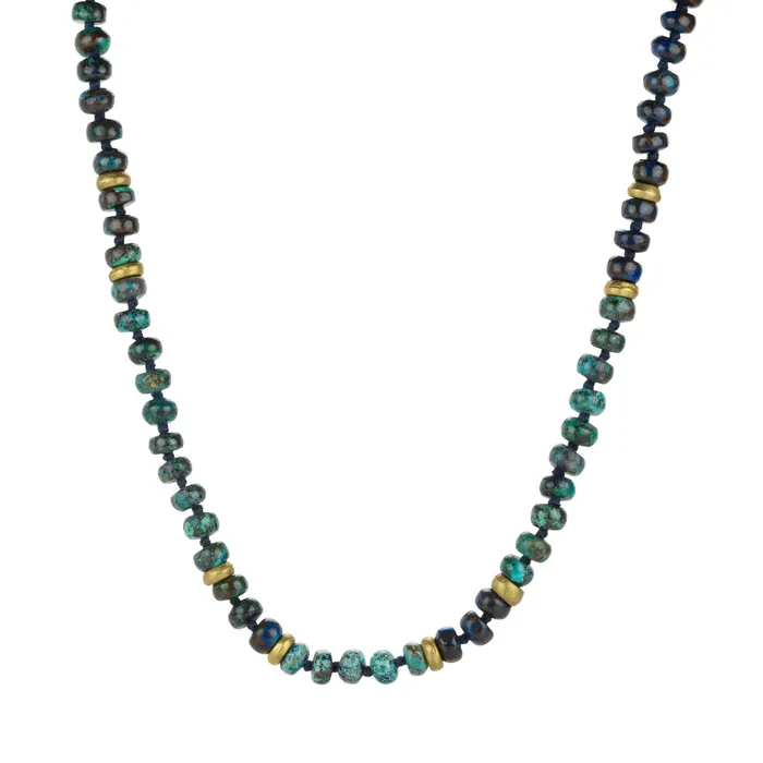 Necklaces Joseph Brooks Chrysocolla Beaded Necklace