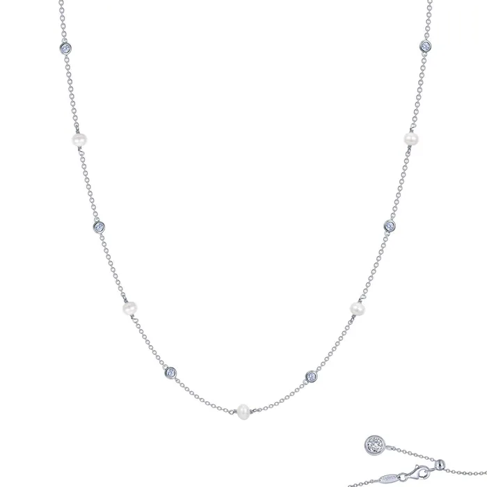 Necklaces Lafonn Cultured Freshwater Pearl Necklace