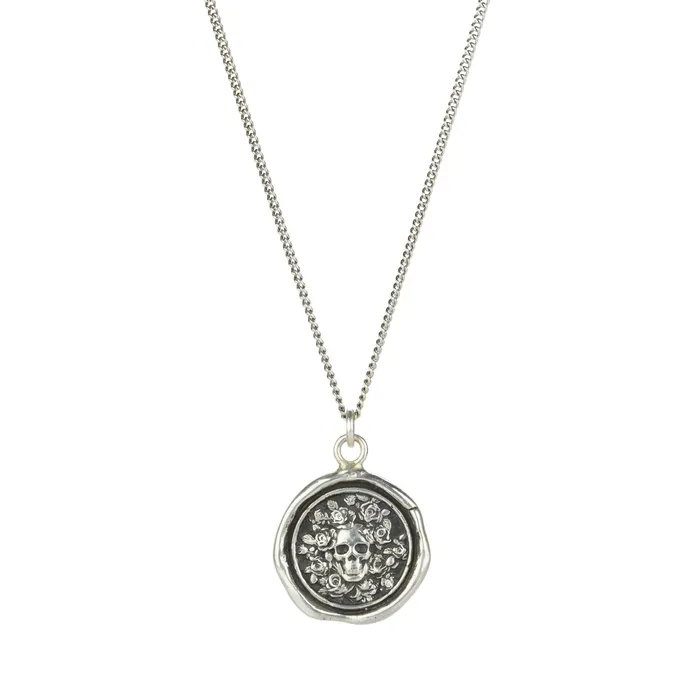 Necklaces | Silver Live Every Moment Talisman Necklace - Pyrrha