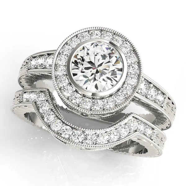 Overnight Mountings Bridal Rings | Halo Diamond Engagement Ring