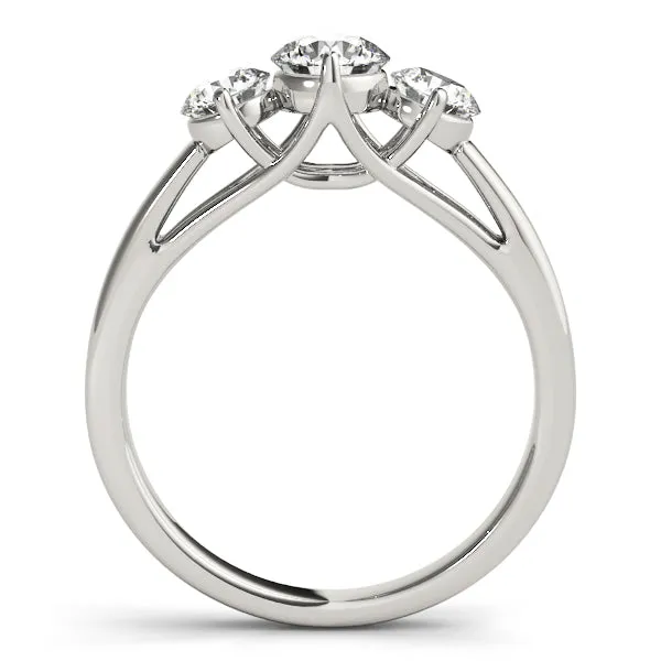 Overnight Mountings Bridal Three Stone Diamond Engagement Ring | Rings