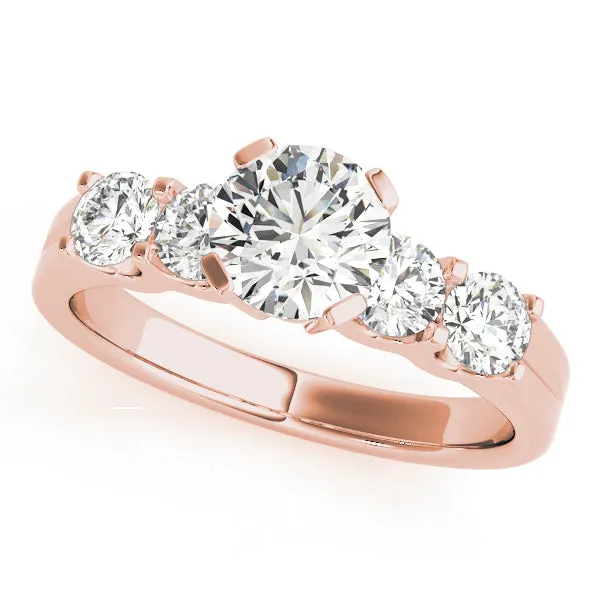 Overnight Mountings Fashion Rings | Single Row Diamond Engagement Ring