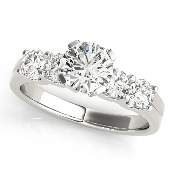 Overnight Mountings Fashion Rings | Single Row Diamond Engagement Ring