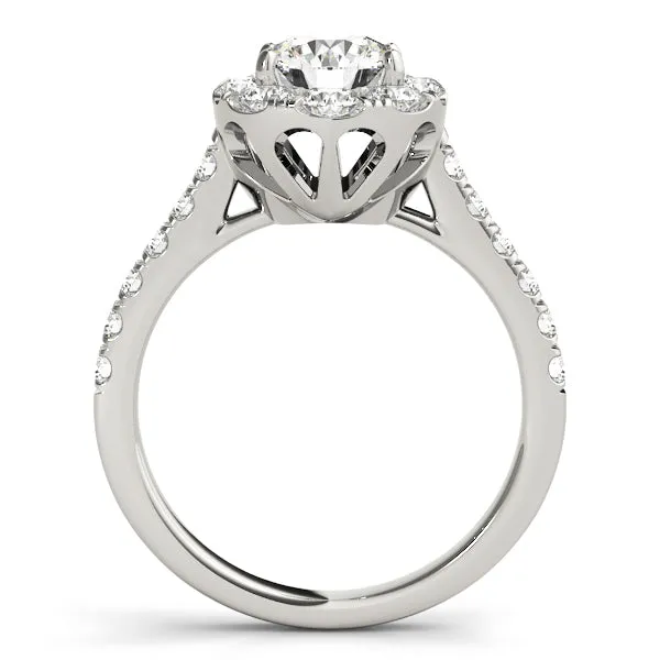 Overnight Mountings Lab Rings | ENGAGEMENT RINGS HALO ROUND