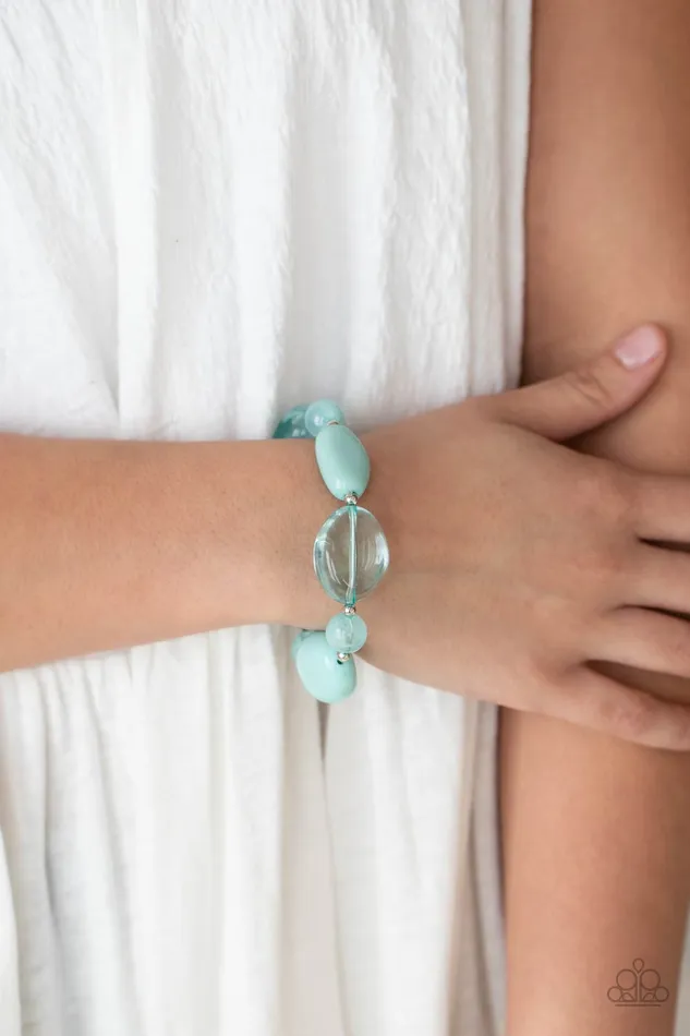 Paparazzi Accessories Bracelets Paparazzi I Need a STAYCATION - Blue Bracelet