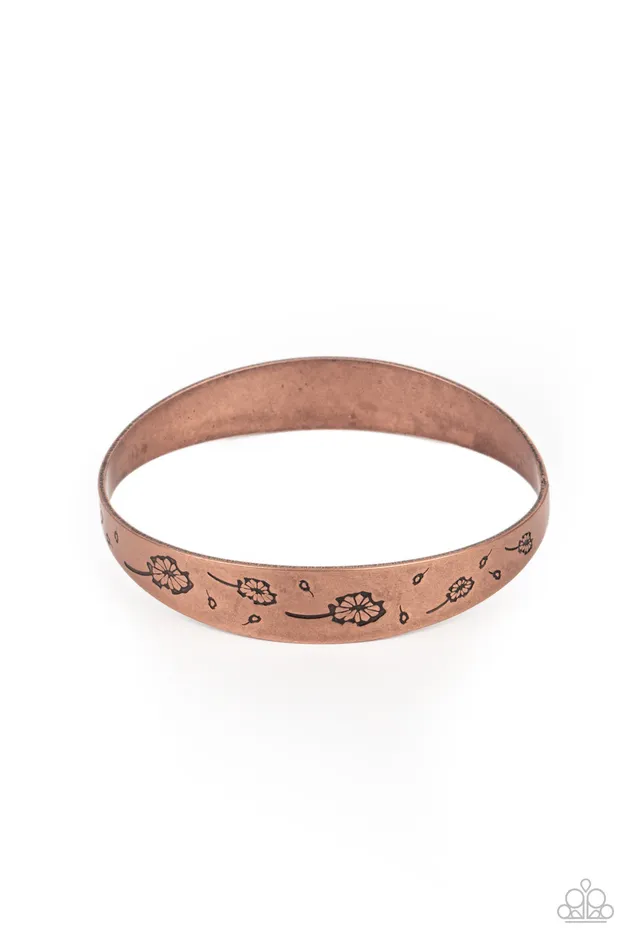 Paparazzi Accessories Dandelion Dreamland - Copper Bracelet | Bracelets