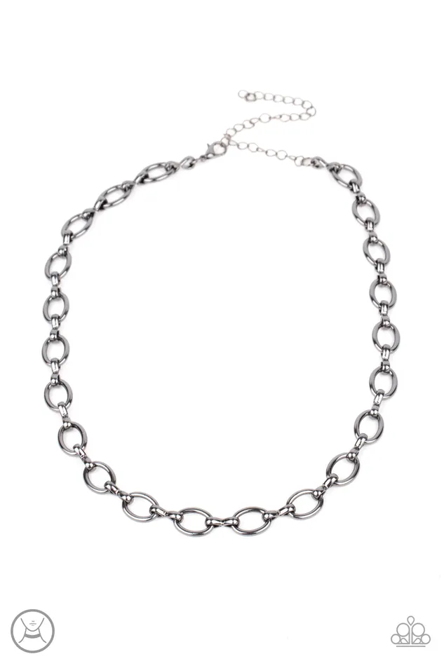 Paparazzi Accessories Necklaces | Paparazzi Craveable Couture - Black Necklace