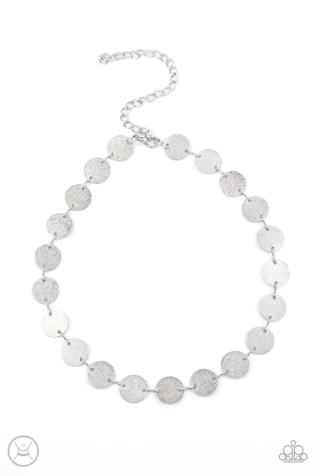 Paparazzi Accessories Paparazzi Reflection Detection - Silver Necklace | Necklaces