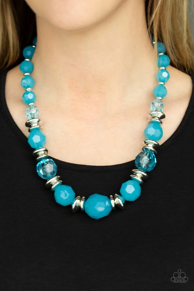 Paparazzi Dine and Dash - Blue Necklace diannesjewelryshop Necklaces