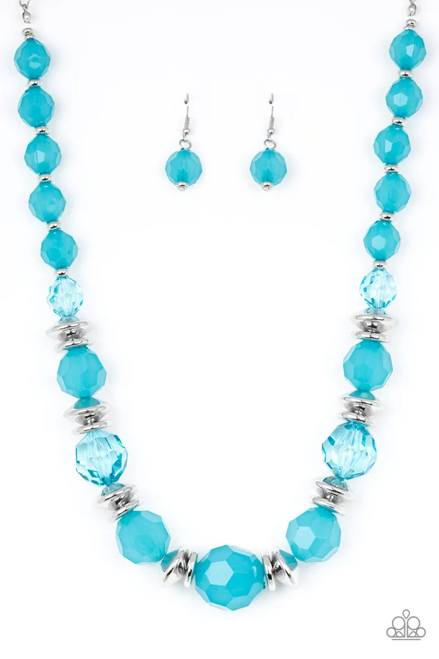 Paparazzi Dine and Dash - Blue Necklace | diannesjewelryshop Necklaces