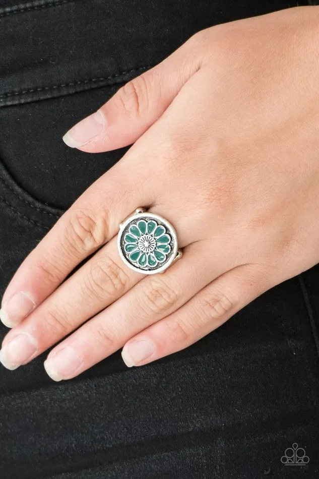 Paparazzi Garden View Green Ring diannesjewelryshop Rings