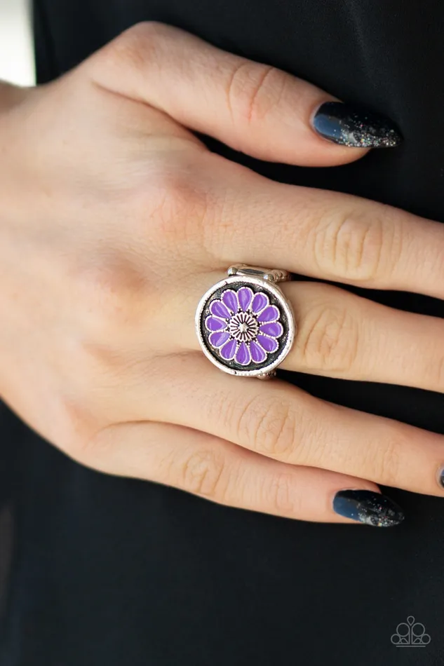 Paparazzi Garden View - Purple Ring diannesjewelryshop Rings