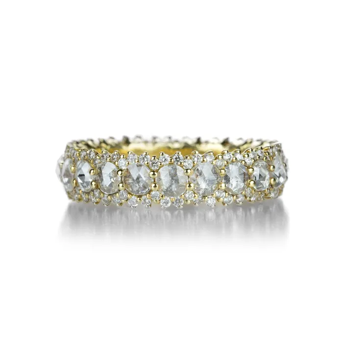 Paul Morelli Rings 3mm Rose Cut Diamond Band