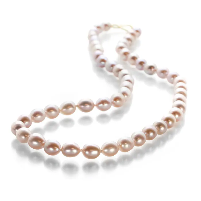 Pink Pearl Necklace Maria Beaulieu Necklaces