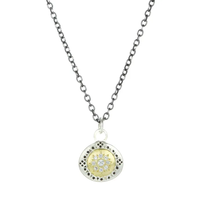 Pom Seeds of Harmony Diamond Charm Necklace Necklaces