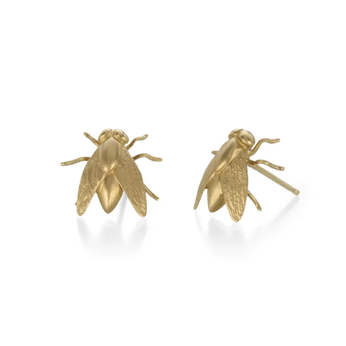 Pre-Styled Sets Gabriella Kiss 18k Gold Fly Studs