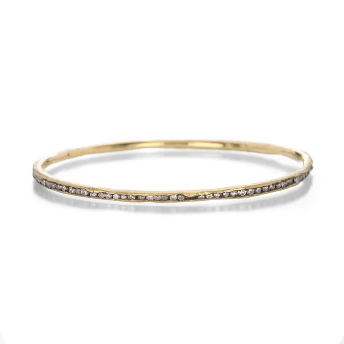 Pre-Styled Sets Todd Pownell Gold Irregular Channel Bangle