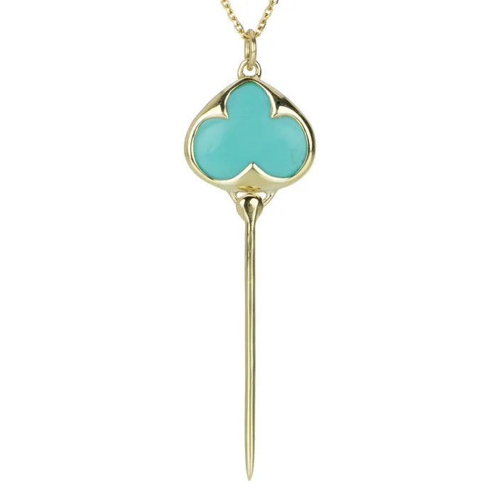 Rachel Atherley Charm Necklaces Turquoise Stingray Charm (Charm Only)