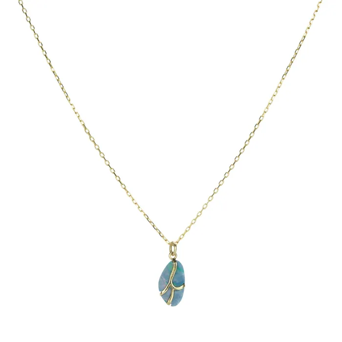 Rachel Atherley Necklaces | Opal Doublet Butterfly Pendant Necklace