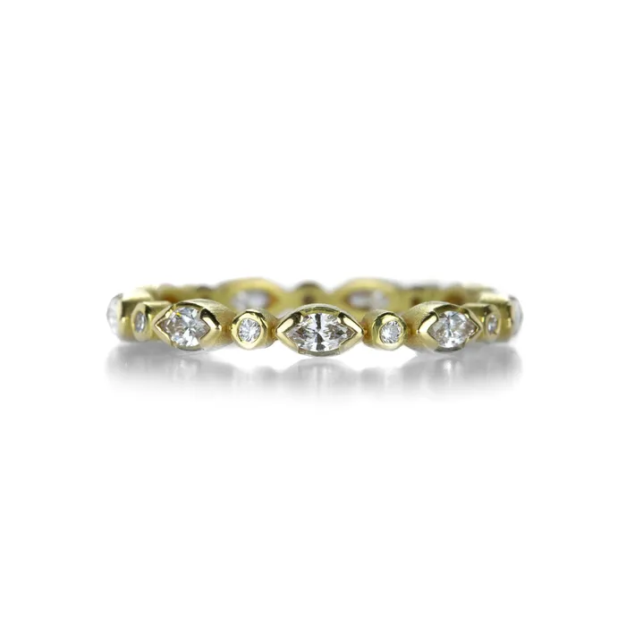 Rings 18k Kaja Diamond Band - Barbara Heinrich