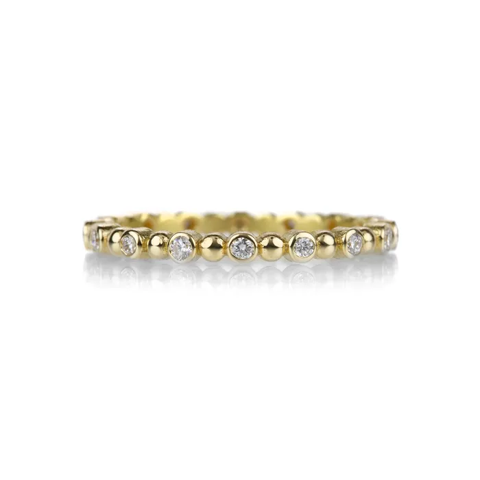 Rings 18K Yellow Gold Pins and Needles Diamond Ring - Barbara Heinrich