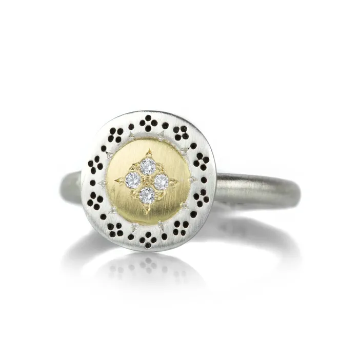 Rings Adel Chefridi Four Star Harmony Ring