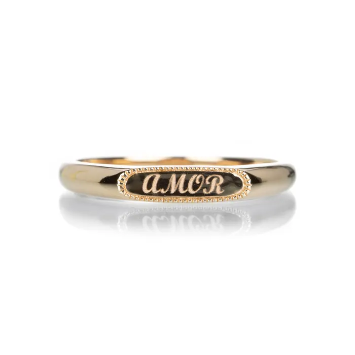 Rings Amor Signet Ring - Sethi Couture