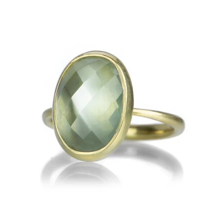 Rings Annette Ferdinandsen Green Moonstone Ring