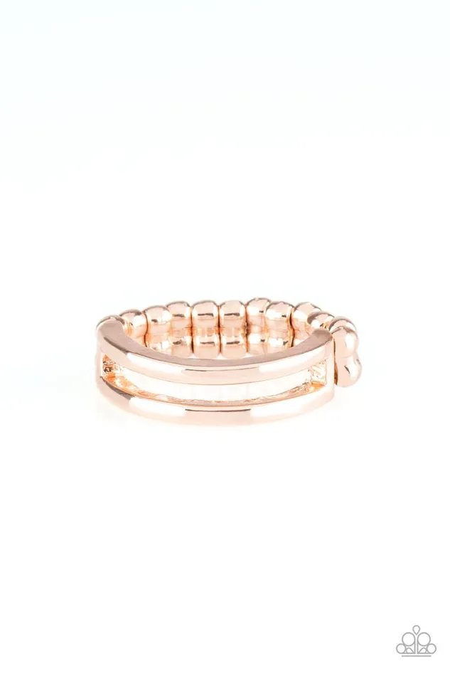 Rings | diannesjewelryshop Paparazzi I Need Space Rose Gold Ring