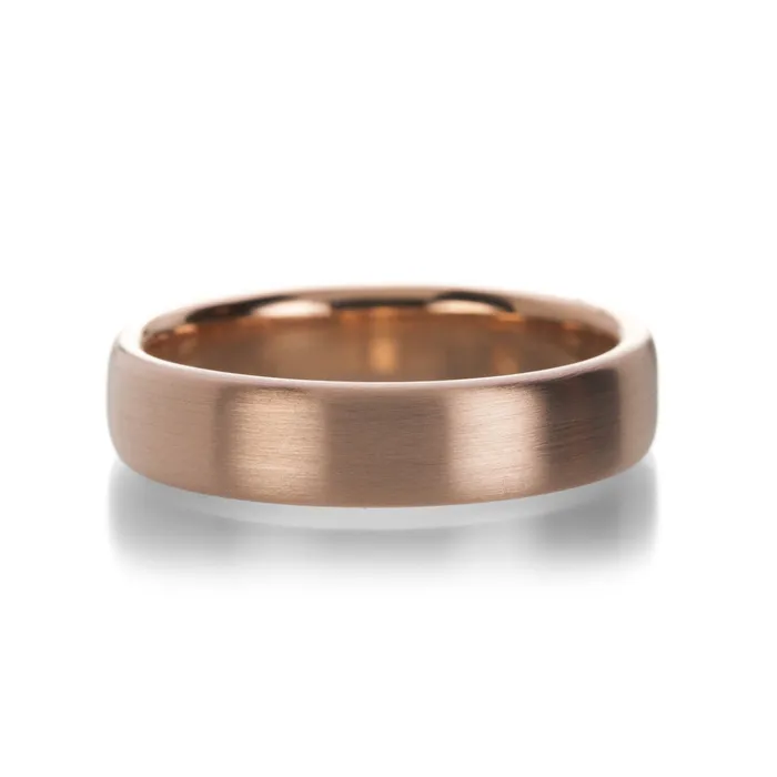 Rings Edward Burrowes Rose Gold Band