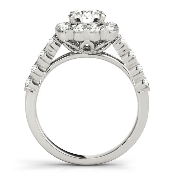 Rings | ENGAGEMENT RINGS HALO ROUND - Overnight Mountings Lab