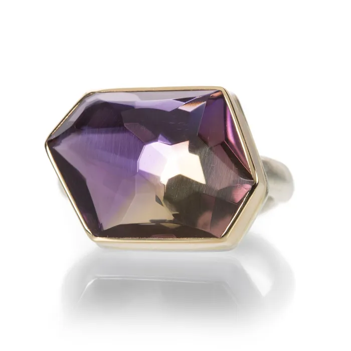 Rings Faceted Ametrine Ring - Jamie Joseph