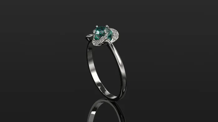 Rings | FL LLC Alexandrite Engagement Ring White Gold Engagement Ring Alexandrite Ring Alexandrite Gold White Gold Alexandrite Ring