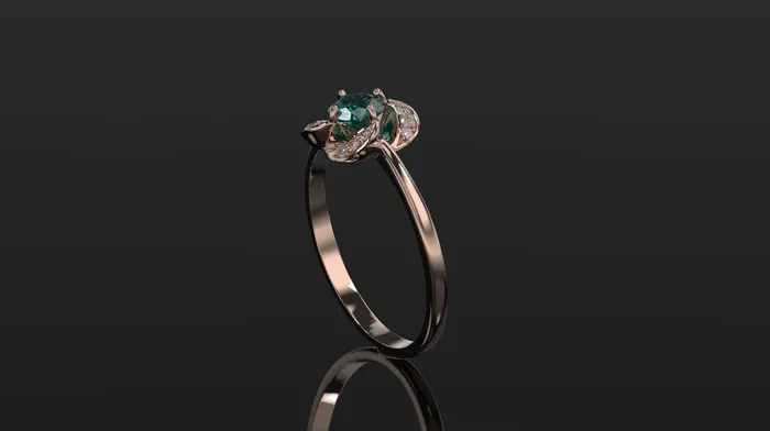 Rings | FL LLC Alexandrite Engagement Ring White Gold Engagement Ring Alexandrite Ring Alexandrite Gold White Gold Alexandrite Ring