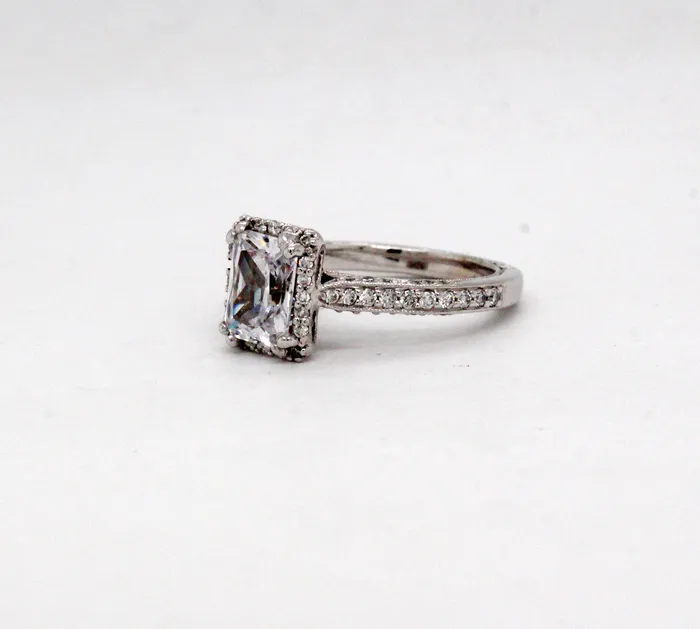 Rings | FULLER'S PURCHASE FROM PUBLIC Estate Platinum .51 Ct Diamond Semi Mount Ring