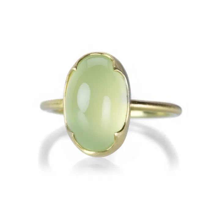 Rings Gabriella Kiss Oval Prehnite Ring