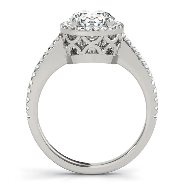 Rings | Halo Diamond Engagement Ring - Overnight Mountings Bridal