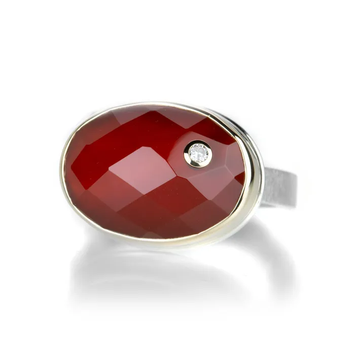 Rings Jamie Joseph Oval Carnelian Ring