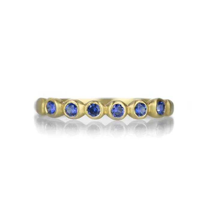 Rings Marian Maurer Small Blue Sapphire Porch Skimmer Band