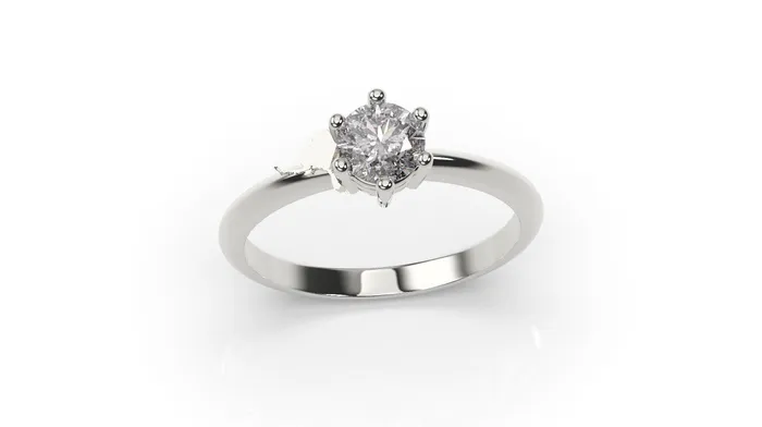 Rings | MyUniqueRing Alaska Engagement Ring White Gold Alaska