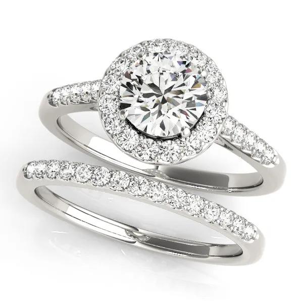 Rings | Overnight Mountings Bridal Halo Diamond Engagement Ring