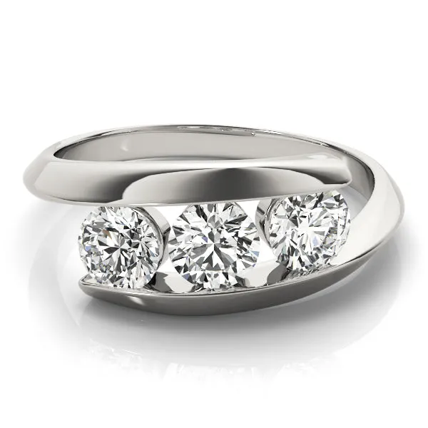 Rings | Overnight Mountings Bridal Three Stone Diamond Engagement Ring