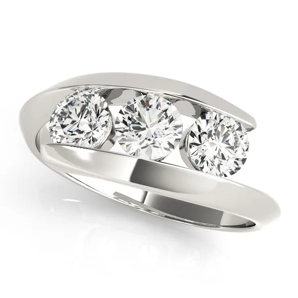 Rings | Overnight Mountings Bridal Three Stone Diamond Engagement Ring