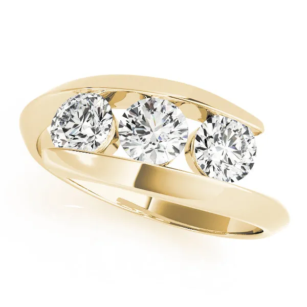 Rings | Overnight Mountings Bridal Three Stone Diamond Engagement Ring